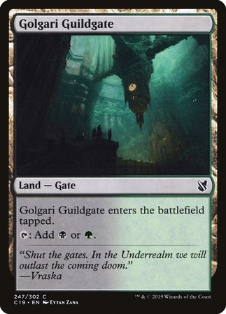 Golgari Guildgate [Commander 2019] | Arkham Games and Comics