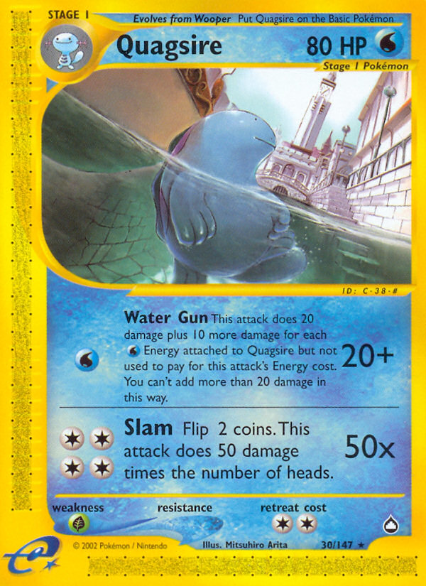 Quagsire (30/147) [Aquapolis] | Arkham Games and Comics