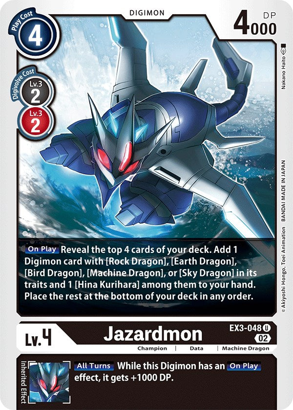 Jazardmon [EX3-048] [Draconic Roar] | Arkham Games and Comics