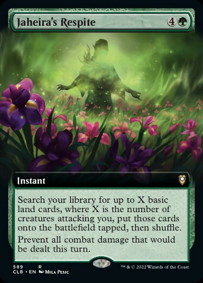 Jaheira's Respite (Extended Art) [Commander Legends: Battle for Baldur's Gate] | Arkham Games and Comics
