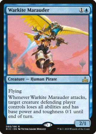 Warkite Marauder [Rivals of Ixalan Promos] | Arkham Games and Comics