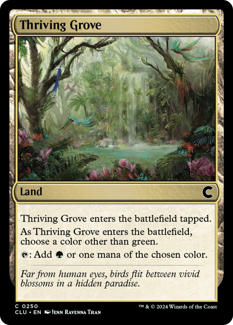 Thriving Grove [Ravnica: Clue Edition] | Arkham Games and Comics