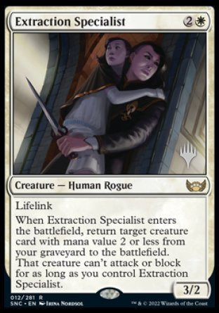 Extraction Specialist (Promo Pack) [Streets of New Capenna Promos] | Arkham Games and Comics