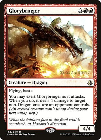 Glorybringer [Amonkhet Promos] | Arkham Games and Comics