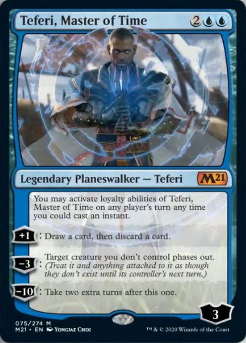 Teferi, Master of Time [Core Set 2021] | Arkham Games and Comics