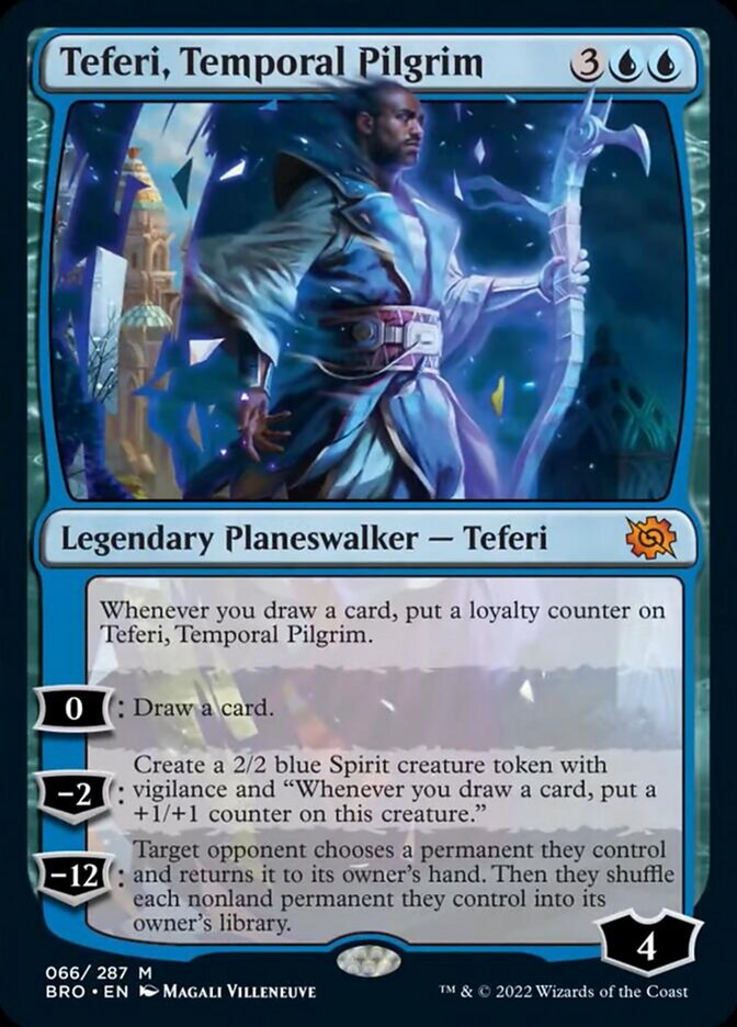 Teferi, Temporal Pilgrim [The Brothers' War] | Arkham Games and Comics