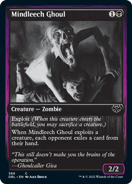 Mindleech Ghoul [Innistrad: Double Feature] | Arkham Games and Comics