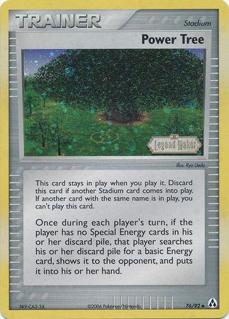 Power Tree (76/92) (Stamped) [EX: Legend Maker] | Arkham Games and Comics