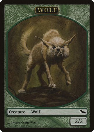 Wolf Token [Shadowmoor Tokens] | Arkham Games and Comics