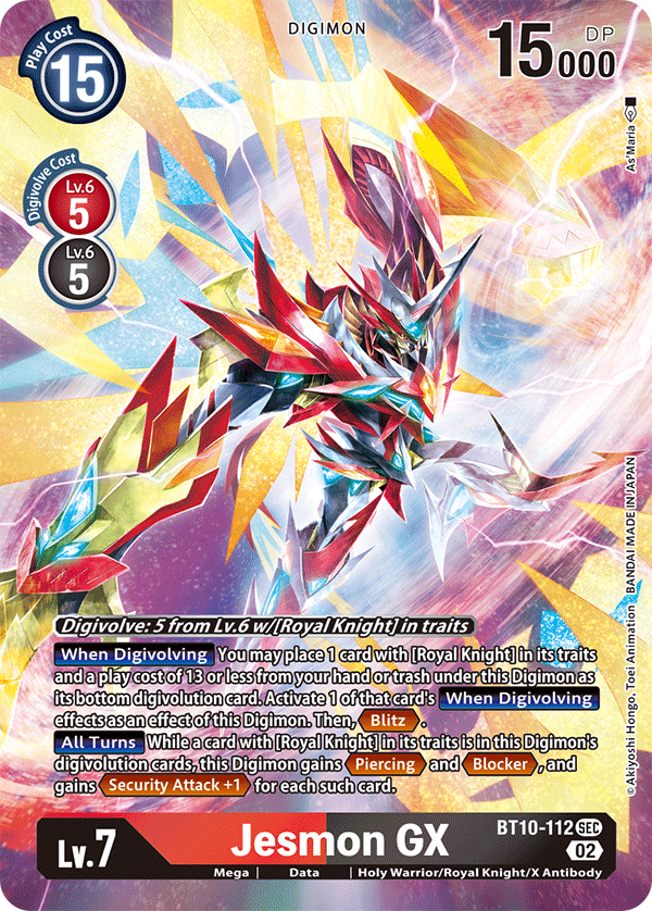 Jesmon GX [BT10-112] (Alternate Art) [Xros Encounter] | Arkham Games and Comics