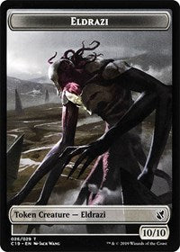 Eldrazi // Egg Double-sided Token [Commander 2019 Tokens] | Arkham Games and Comics