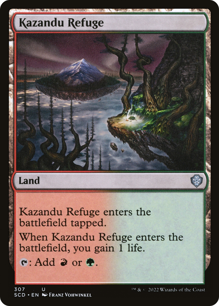 Kazandu Refuge [Starter Commander Decks] | Arkham Games and Comics