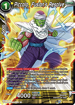 Piccolo, Fusion's Resolve (BT17-099) [Ultimate Squad] | Arkham Games and Comics