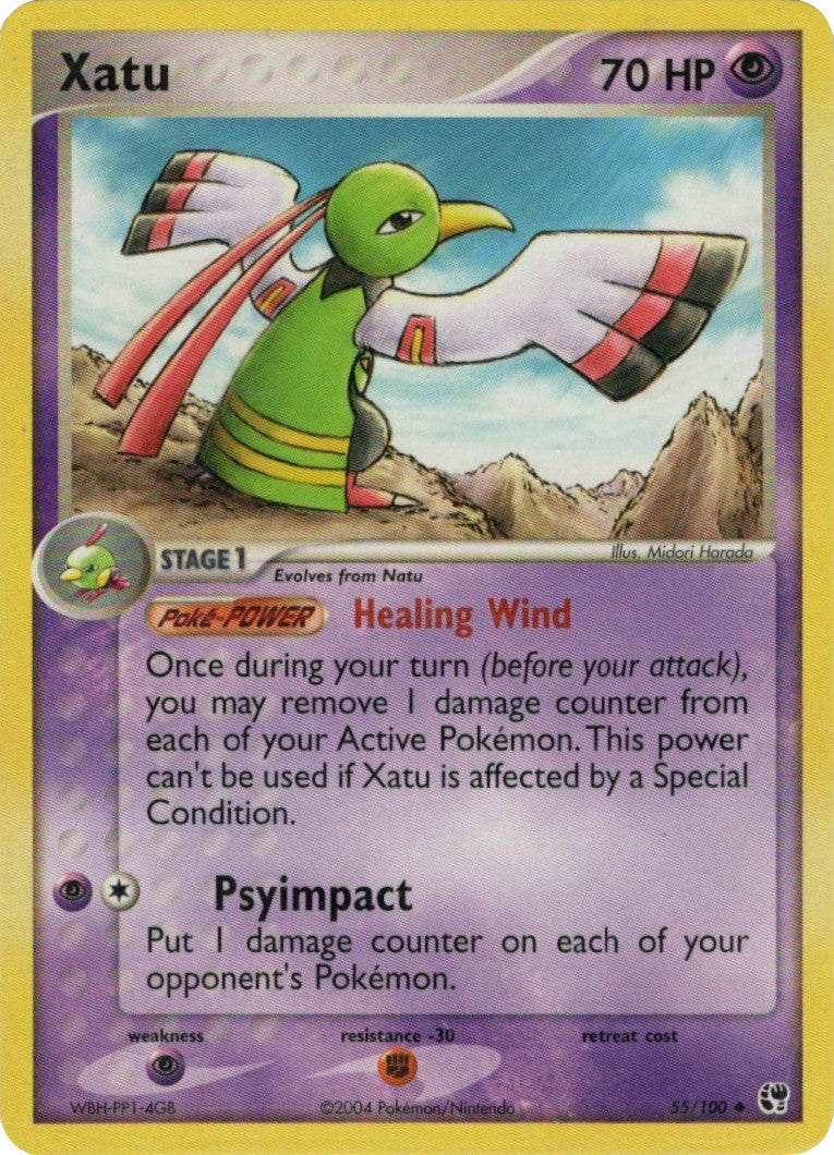 Xatu (55/100) [EX: Battle Stadium] | Arkham Games and Comics