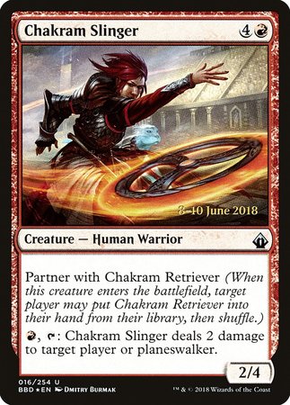 Chakram Slinger [Battlebond Promos] | Arkham Games and Comics