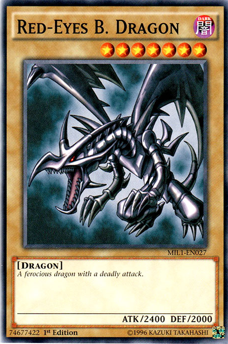 Red-Eyes B. Dragon [MIL1-EN027] Common | Arkham Games and Comics