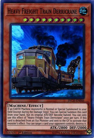 Heavy Freight Train Derricrane [INCH-EN046] Super Rare | Arkham Games and Comics