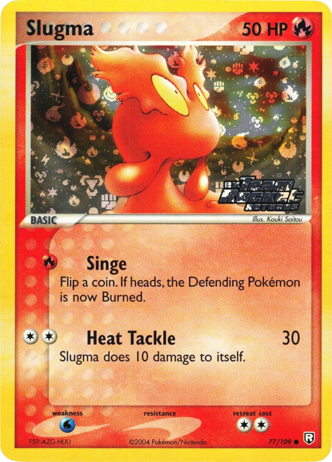 Slugma (77/109) (Stamped) [EX: Team Rocket Returns] | Arkham Games and Comics