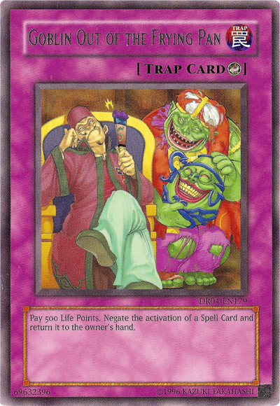 Goblin Out of the Frying Pan [DR04-EN179] Rare | Arkham Games and Comics