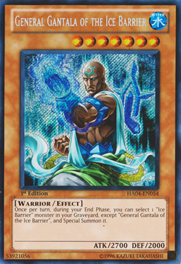 General Gantala of the Ice Barrier [HA04-EN054] Secret Rare | Arkham Games and Comics