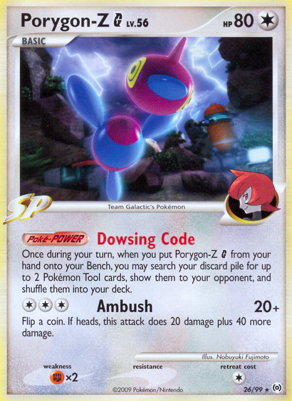 Porygon-Z G (26/99) [Platinum: Arceus] | Arkham Games and Comics