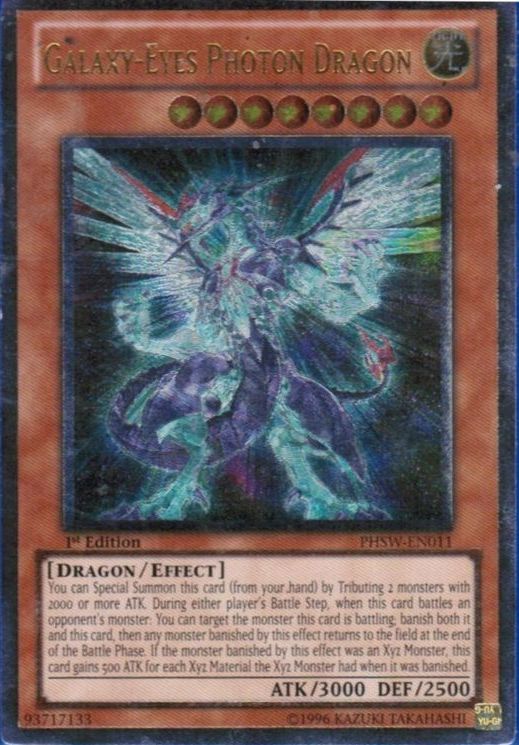 Galaxy-Eyes Photon Dragon [PHSW-EN011] Ultimate Rare | Arkham Games and Comics