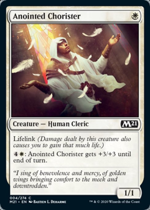 Anointed Chorister [Core Set 2021] | Arkham Games and Comics