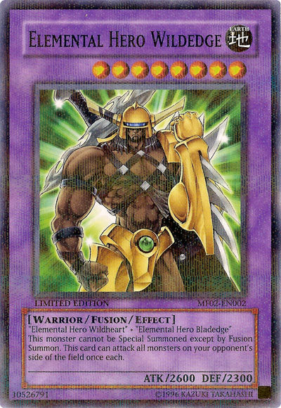 Elemental Hero Wildedge [MF02-EN002] Rare | Arkham Games and Comics