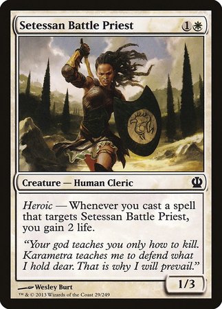 Setessan Battle Priest [Theros] | Arkham Games and Comics