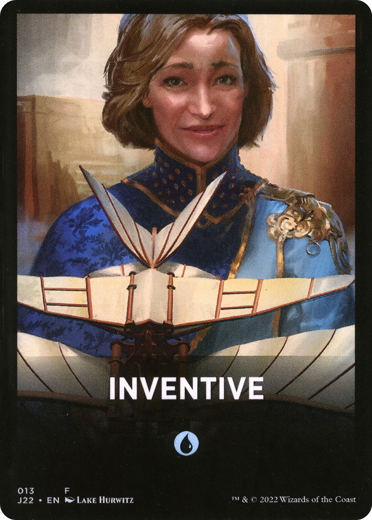 Inventive Theme Card [Jumpstart 2022 Front Cards] | Arkham Games and Comics