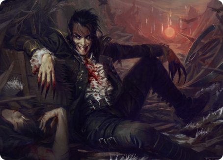 Arrogant Outlaw Art Card [Innistrad: Midnight Hunt Art Series] | Arkham Games and Comics