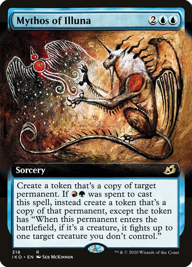 Mythos of Illuna (Extended Art) [Ikoria: Lair of Behemoths] | Arkham Games and Comics