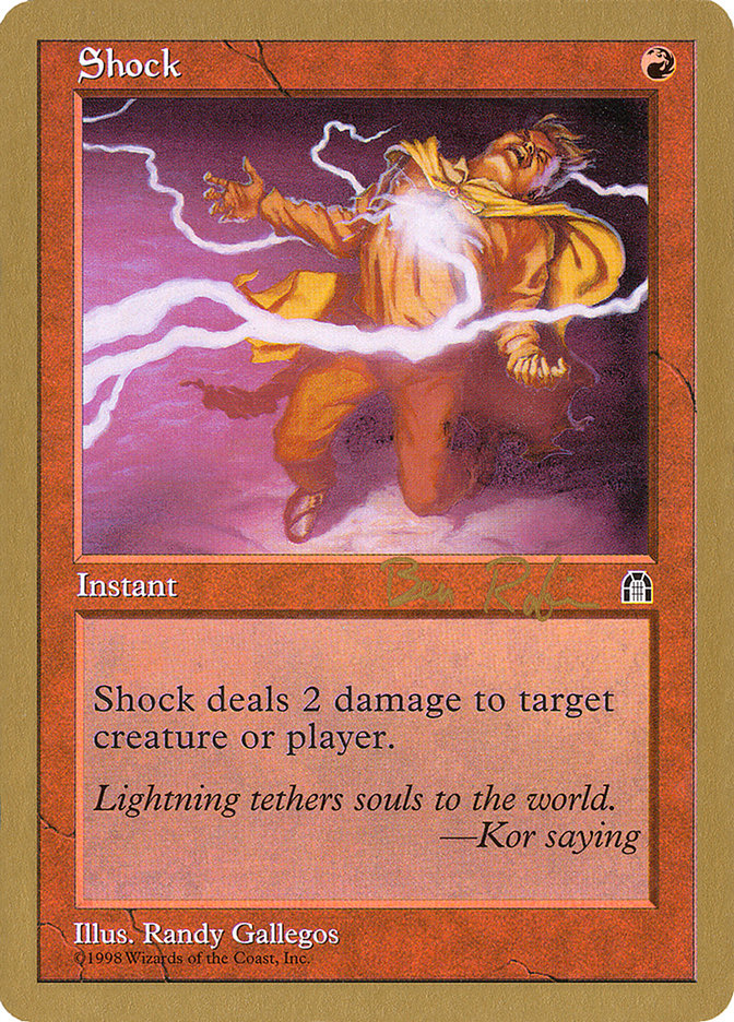 Shock (Ben Rubin) [World Championship Decks 1998] | Arkham Games and Comics