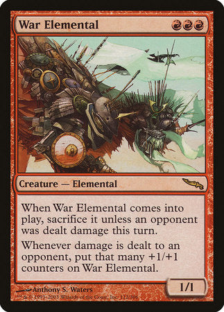 War Elemental [Mirrodin] | Arkham Games and Comics