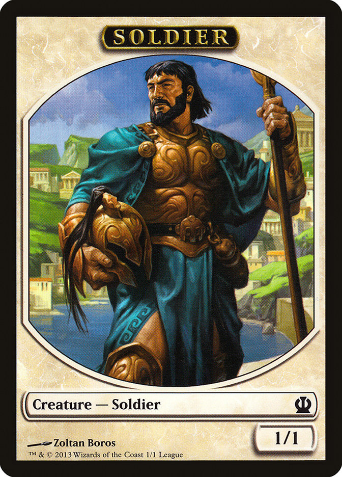 Soldier (Zoltan Boros) [League Tokens 2013] | Arkham Games and Comics