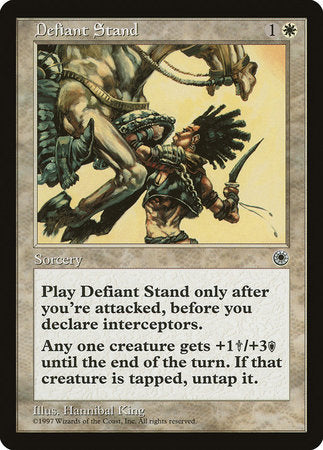 Defiant Stand [Portal] | Arkham Games and Comics