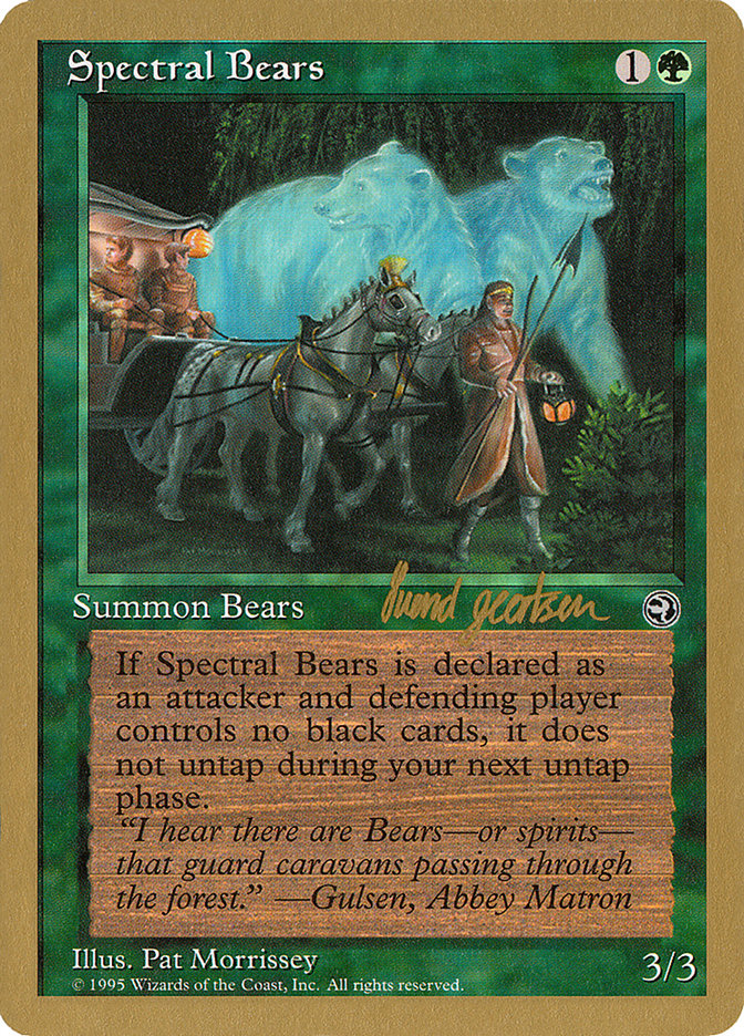 Spectral Bears (Svend Geertsen) [World Championship Decks 1997] | Arkham Games and Comics