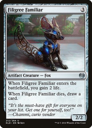 Filigree Familiar [Kaladesh] | Arkham Games and Comics