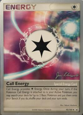 Call Energy (92/100) (Psychic Lock - Jason Klaczynski) [World Championships 2008] | Arkham Games and Comics