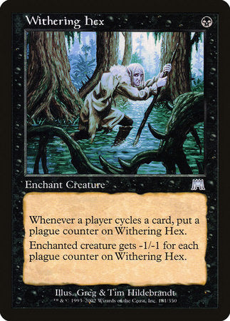 Withering Hex [Onslaught] | Arkham Games and Comics