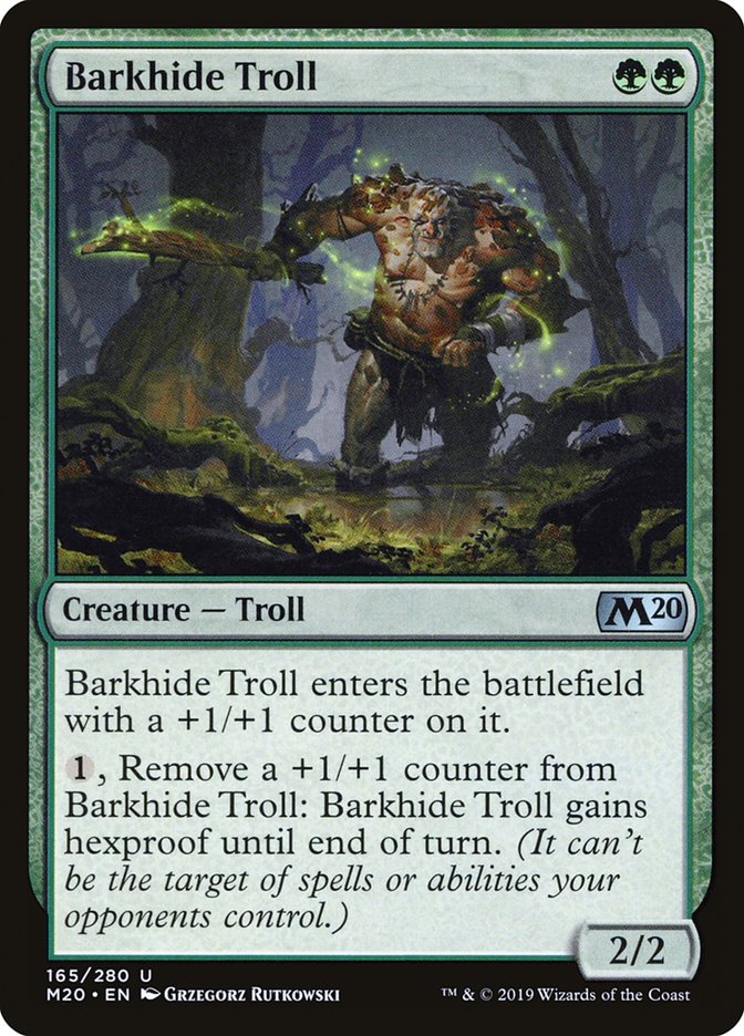 Barkhide Troll [Core Set 2020] | Arkham Games and Comics