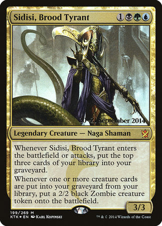 Sidisi, Brood Tyrant [Khans of Tarkir Promos] | Arkham Games and Comics