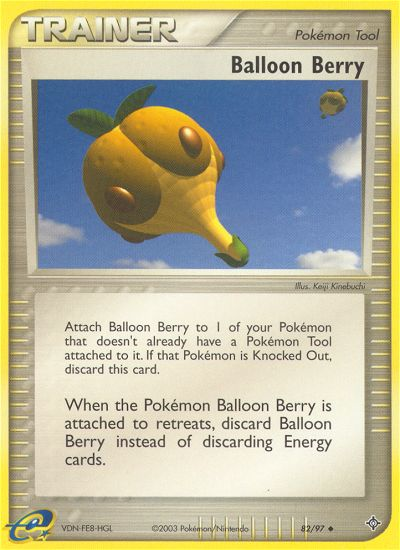 Balloon Berry (82/97) [EX: Dragon] | Arkham Games and Comics
