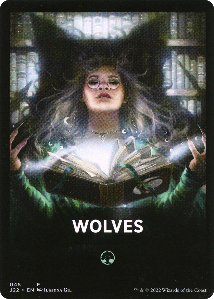 Wolves Theme Card [Jumpstart 2022 Front Cards] | Arkham Games and Comics