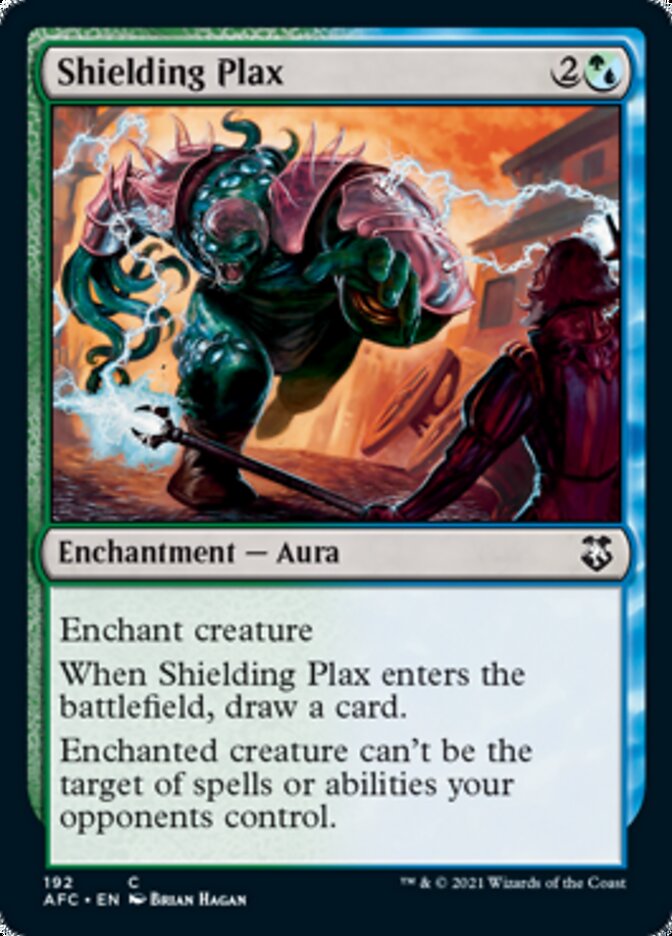 Shielding Plax [Dungeons & Dragons: Adventures in the Forgotten Realms Commander] | Arkham Games and Comics