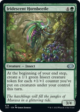 Iridescent Hornbeetle [Jumpstart 2022] | Arkham Games and Comics