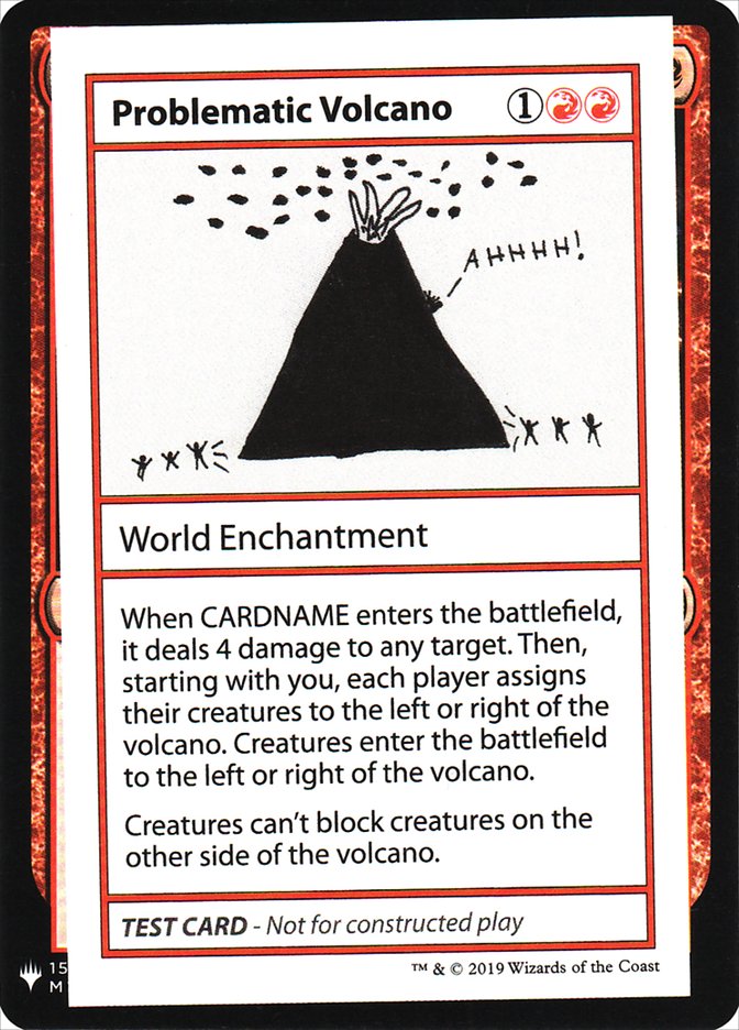 Problematic Volcano [Mystery Booster Playtest Cards] | Arkham Games and Comics