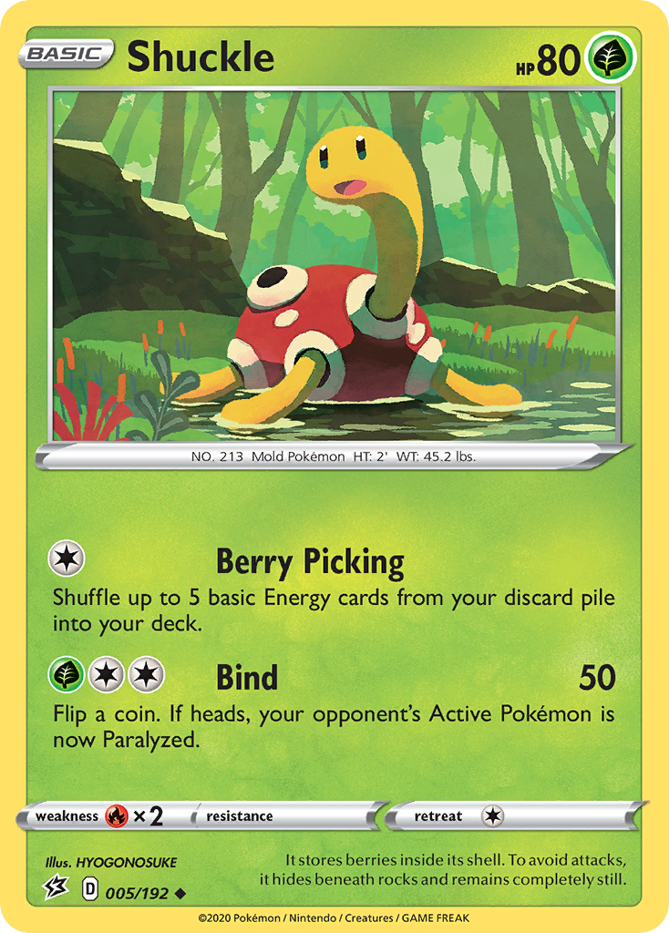 Shuckle (005/192) [Sword & Shield: Rebel Clash] | Arkham Games and Comics