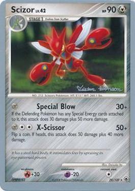 Scizor LV.42 (29/100) (Intimidation - Tristan Robinson) [World Championships 2008] | Arkham Games and Comics