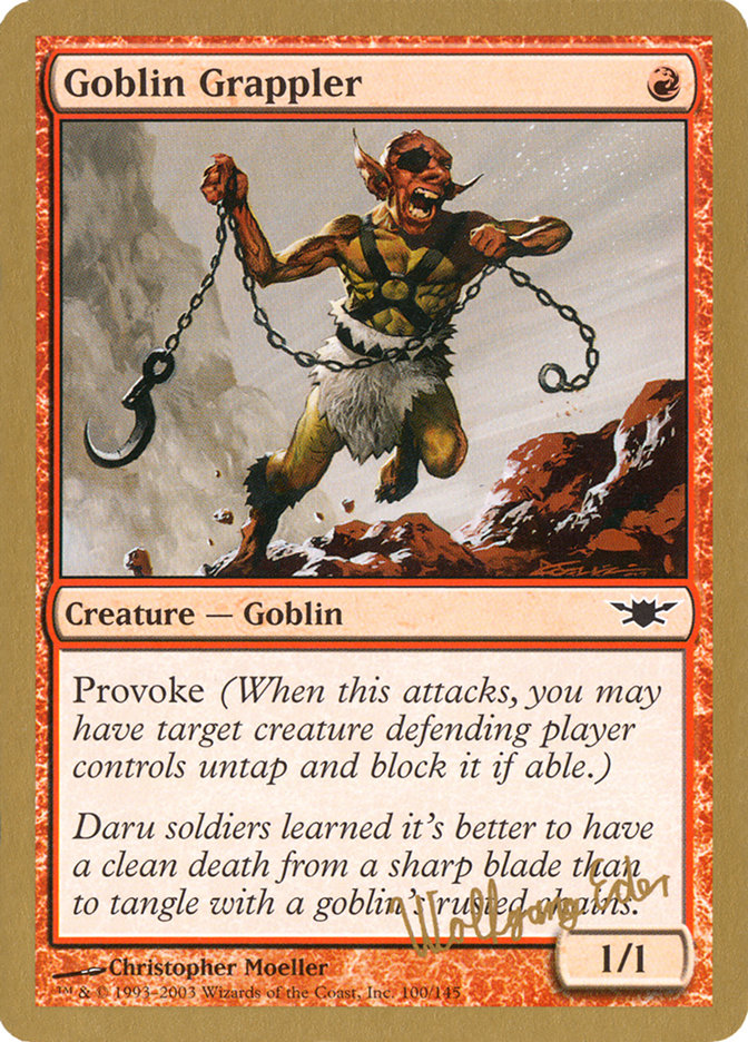 Goblin Grappler (Wolfgang Eder) [World Championship Decks 2003] | Arkham Games and Comics